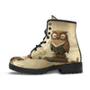 HandCrafted Owl Scholar Boots - Crystallized Collective