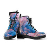 HandCrafted Pink Fluid Art Boots - Crystallized Collective