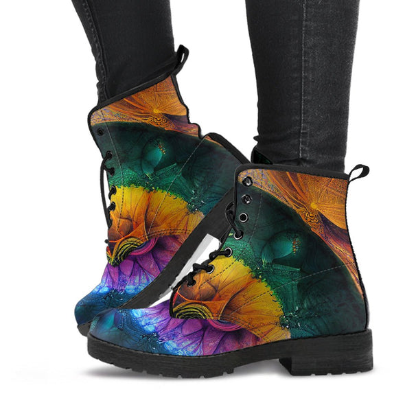 HandCrafted Psychedelic Alhambra Boots - Crystallized Collective