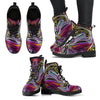 HandCrafted Psychedelic Art Boots - Crystallized Collective