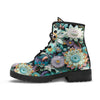 HandCrafted Psychedelic Cottagecore Flowers Boots - Crystallized Collective