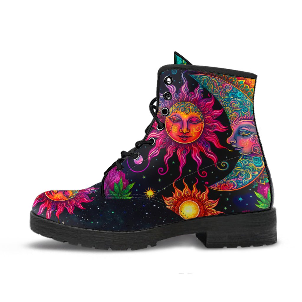 Psychedelic Face Women's Boots