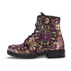 HandCrafted Purple Sun and Moon Witchy Boots - Crystallized Collective
