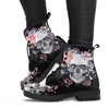 HandCrafted Skull Flower Boots - Crystallized Collective