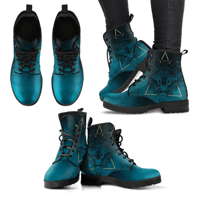 HandCrafted Spiritual Wolf Boots - Crystallized Collective