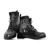 HandCrafted Sun and Moon Witchy Boots - Crystallized Collective