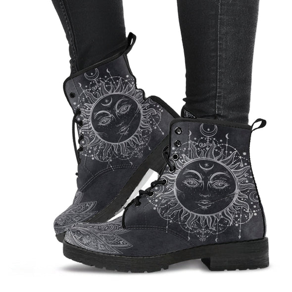 HandCrafted Sun Lotus Boots - Crystallized Collective
