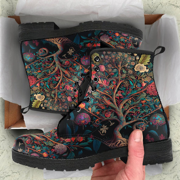 HandCrafted Tree of Eden Boots - Crystallized Collective