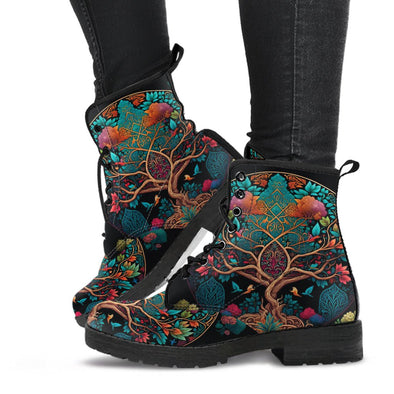 HandCrafted Tree of Life Alhambra Boots - Crystallized Collective