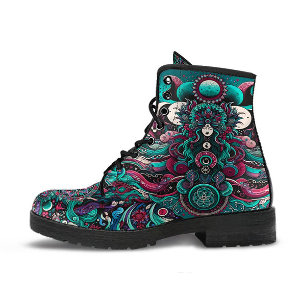 HandCrafted Wild Spirit Mandala Boots - Crystallized Collective