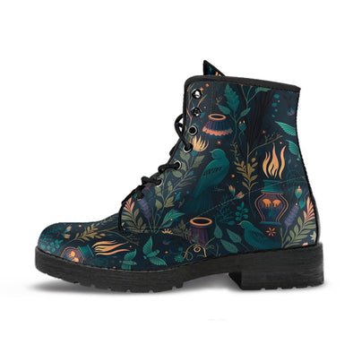 HandCrafted Witchy Cottagecore Boots - Crystallized Collective
