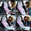 Happy Elephant Mandala Car Seat Cover - Crystallized Collective