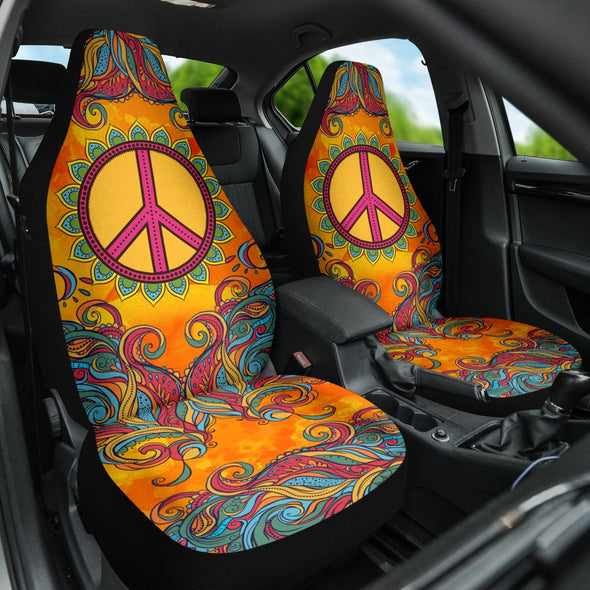 Hippe Peace Mandala Car Seat Covers - Crystallized Collective