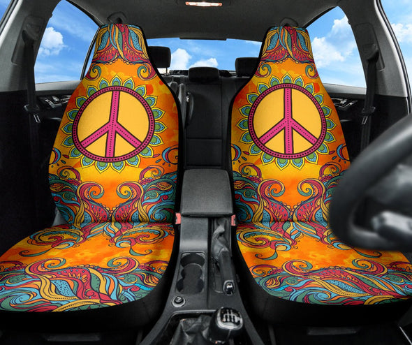 Hippe Peace Mandala Car Seat Covers - Crystallized Collective