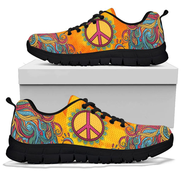 Hippie Peace Sneakers - Crystallized Collective