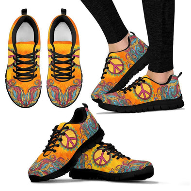 Hippie Peace Sneakers - Crystallized Collective