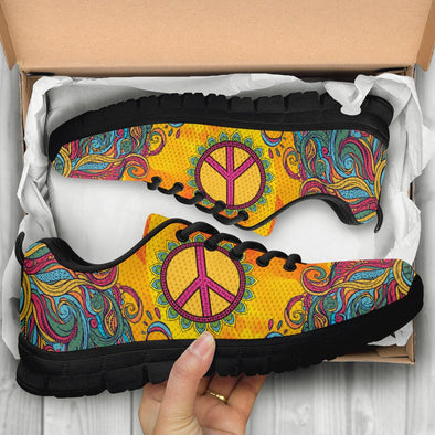 Hippie Peace Sneakers - Crystallized Collective