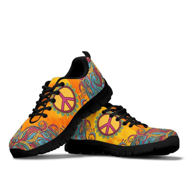 Hippie Peace Sneakers - Crystallized Collective