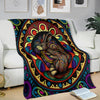 Hippie Rabbit Premium Blanket - Crystallized Collective