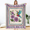 Hummingbird Premium Blanket - Crystallized Collective