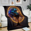Illuminated Tree of Life Premium Blanket - Crystallized Collective