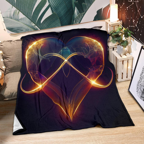 Infinite Love Premium Blanket - Crystallized Collective