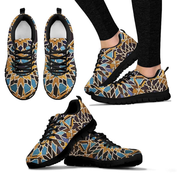 Intricate Geometric Boho Sneakers - Crystallized Collective