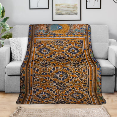 Intricate Oriental Premium Blanket - Crystallized Collective