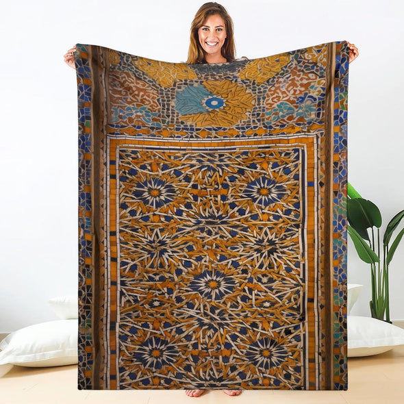 Intricate Oriental Premium Blanket - Crystallized Collective