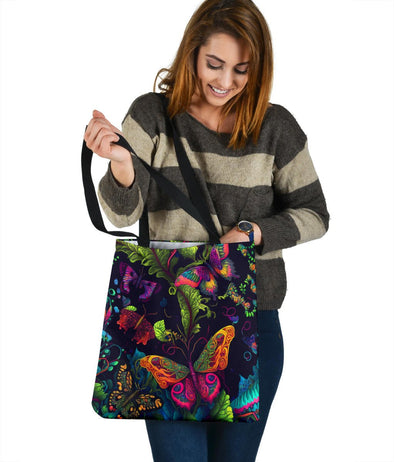 Jungle Butterfly Tote Bag - Crystallized Collective