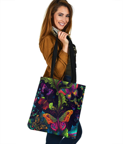 Jungle Butterfly Tote Bag - Crystallized Collective