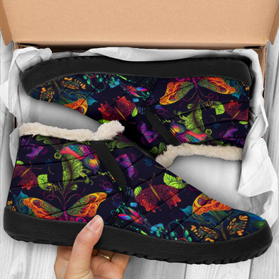 Jungle Butterfly Winter Sneakers - Crystallized Collective