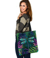 Jungle Dragonfly Tote Bag - Crystallized Collective