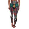 Jungle Ele[phant: Ornate High Waist Yoga Legging - Crystallized Collective