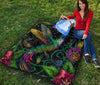 Jungle Hummingbird Premium Quilt - Crystallized Collective