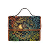 Jungle Sun and Moon Canvas Satchel Bag - Crystallized Collective