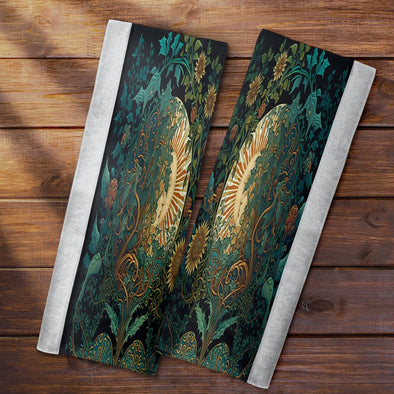Jungle Sun and Moon Fridge Door Cover - Crystallized Collective