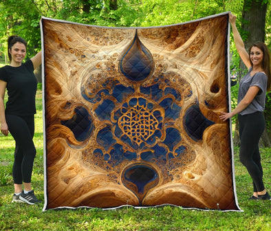 Liquid Art Alhambra Premium Quilt - Crystallized Collective