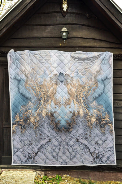 Liquid Art Premium Quilt - Crystallized Collective
