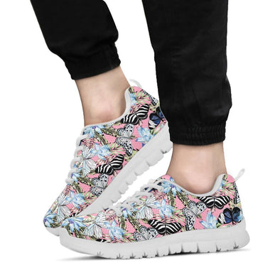 Lotus Butterfly Cottagecore Sneakers - Crystallized Collective