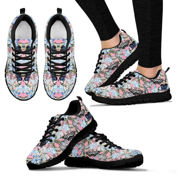 Lotus Butterfly Cottagecore Sneakers - Crystallized Collective