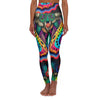 Magical Kaleidoscope Psychedelic High Waist Yoga Legging - Crystallized Collective