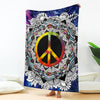 Mandala and Peace Premium Blanket - Crystallized Collective