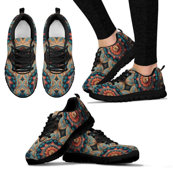 Mandala Boho Sneakers - Crystallized Collective