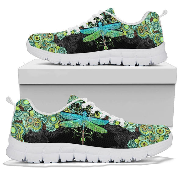 Mandala Dragonfly Sneakers - Crystallized Collective