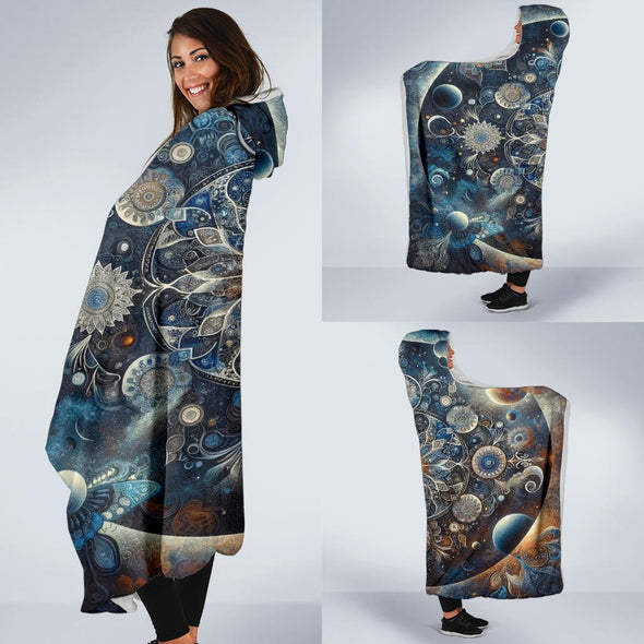 Mandala Life Hooded Blanket - Crystallized Collective