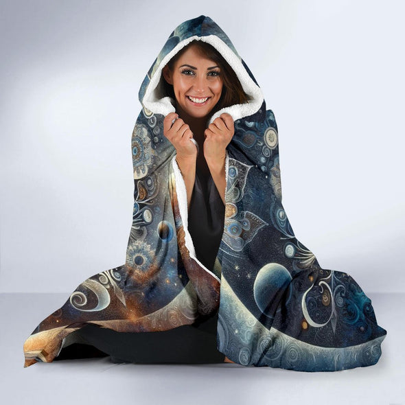 Mandala Life Hooded Blanket - Crystallized Collective
