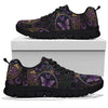 Mandala Purple Butterfly Sneakers - Crystallized Collective