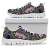 Mandala Purple Lotus Sneakers - Crystallized Collective