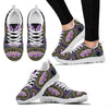 Mandala Purple Lotus Sneakers - Crystallized Collective